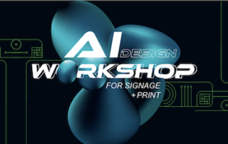 Book Your Seats For The AI Design Workshop For Signage And Print