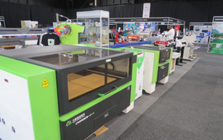 Chemosol Exhibited Laser Cutters, Printers And DTF Solutions At FESPA Africa And Sign Africa Expo