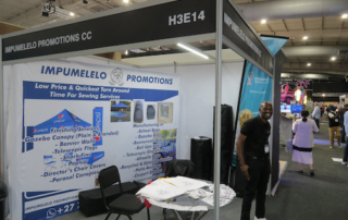 Impumelelo Promotions Showcased Banner Walls And Telescopic Flags At FESPA Africa And Sign Africa Expo