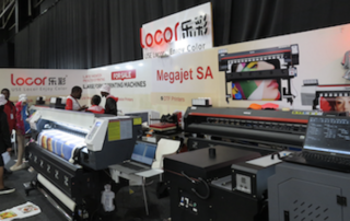 Megajet SA Exhibited Dye Sublimation Solutions