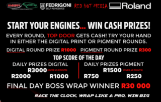 Show Off Your Wrapping Skills At The Roland DG South Africa Speedwrap Challenge